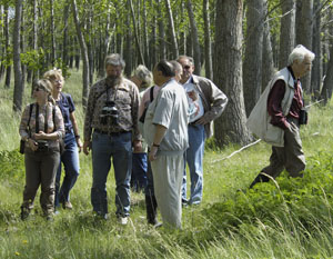 Mitglieder auf Exkursion, Ornithologen, Vogelbeobachtung, Halle, Vogelkunde,Vogelschutz