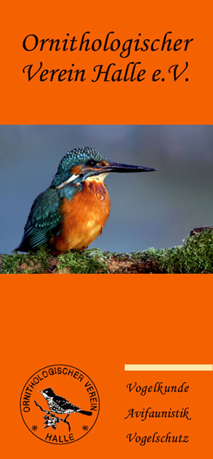 Faltblatt über den Ornithologischen Verein Halle e.V.